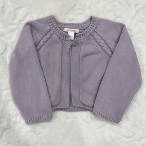 3T Janie and Jack Lavender Sweater